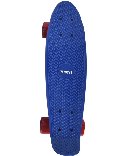 Move Old School Skateboard blau